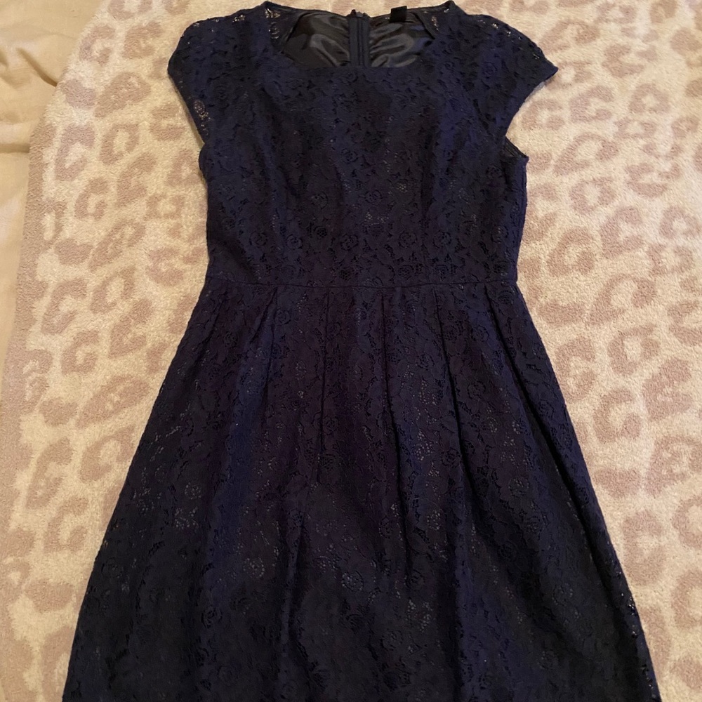 Forever 21 Navy A-Line Dress Size M